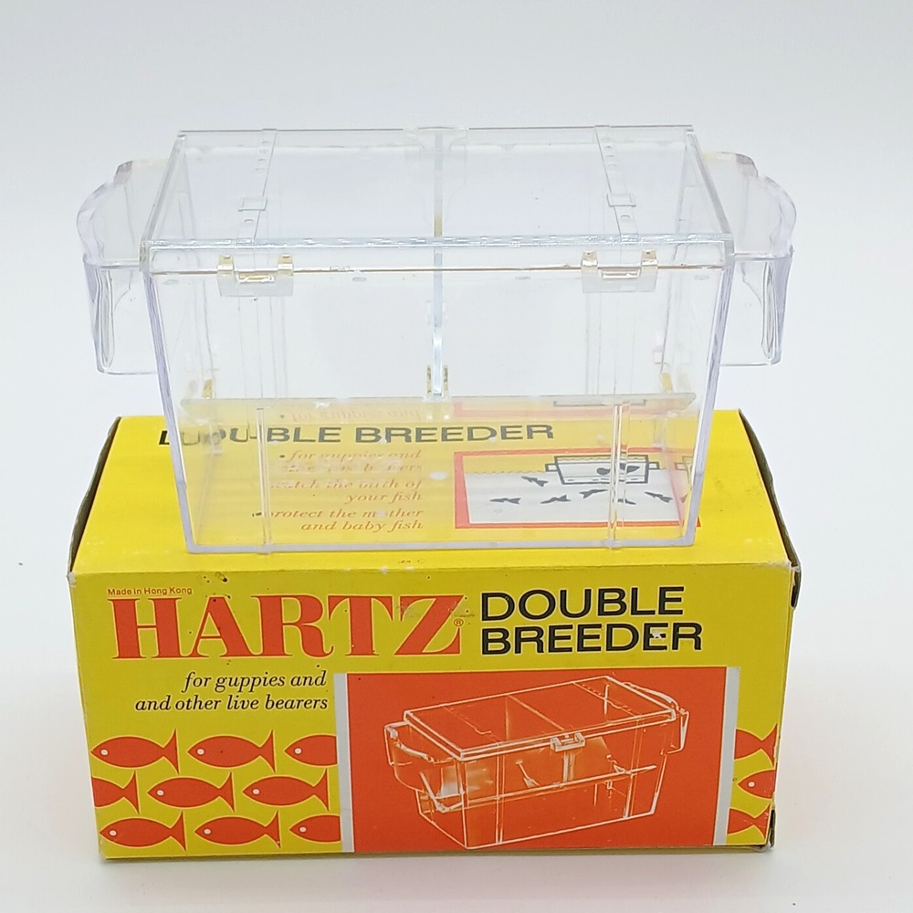 HARTZ Aquarium Double Breeders for guppies & live-bearers - NEW OLD STOCK